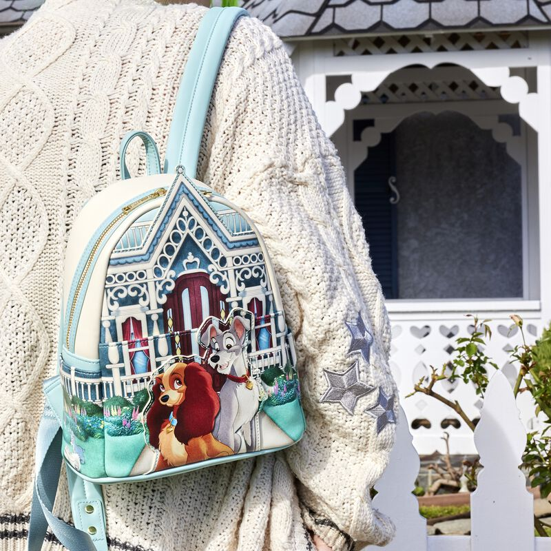 Mochila Personajes Dama y Vagabundo