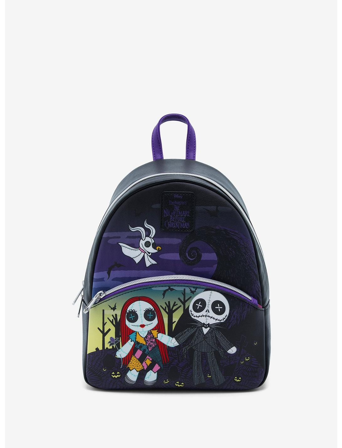 Mochila Personajes Jack y Sally Muñecos