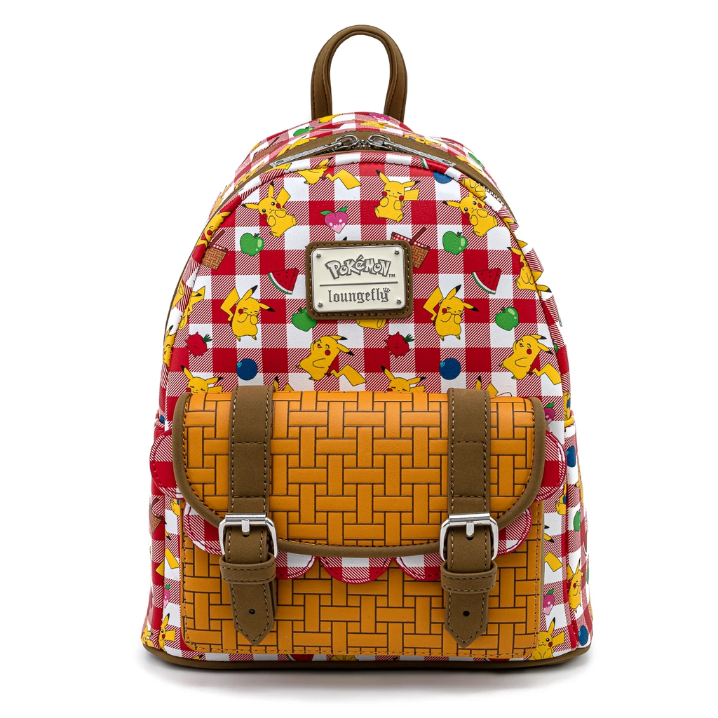Mochila Personaje Pikachu Pokemon Picnic