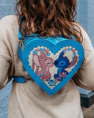 Mochila Lilo &amp; Stitch Personaje Edicion Corazon