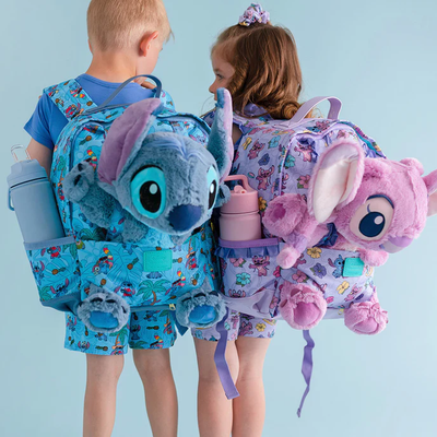 Mochila Personajes Stich Angel