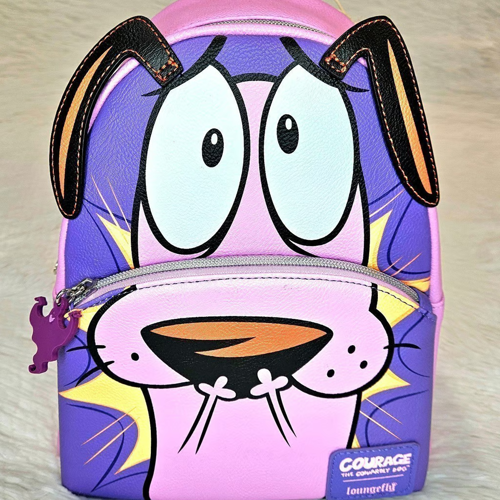 Mochila Personaje Coraje el perro cobarde