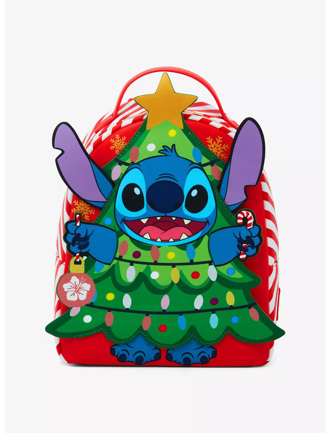 Mochila Stitch  Navidad 2024