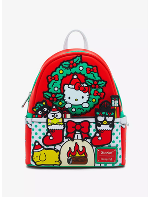 Mochila Personaje Hello Kitty Navidad