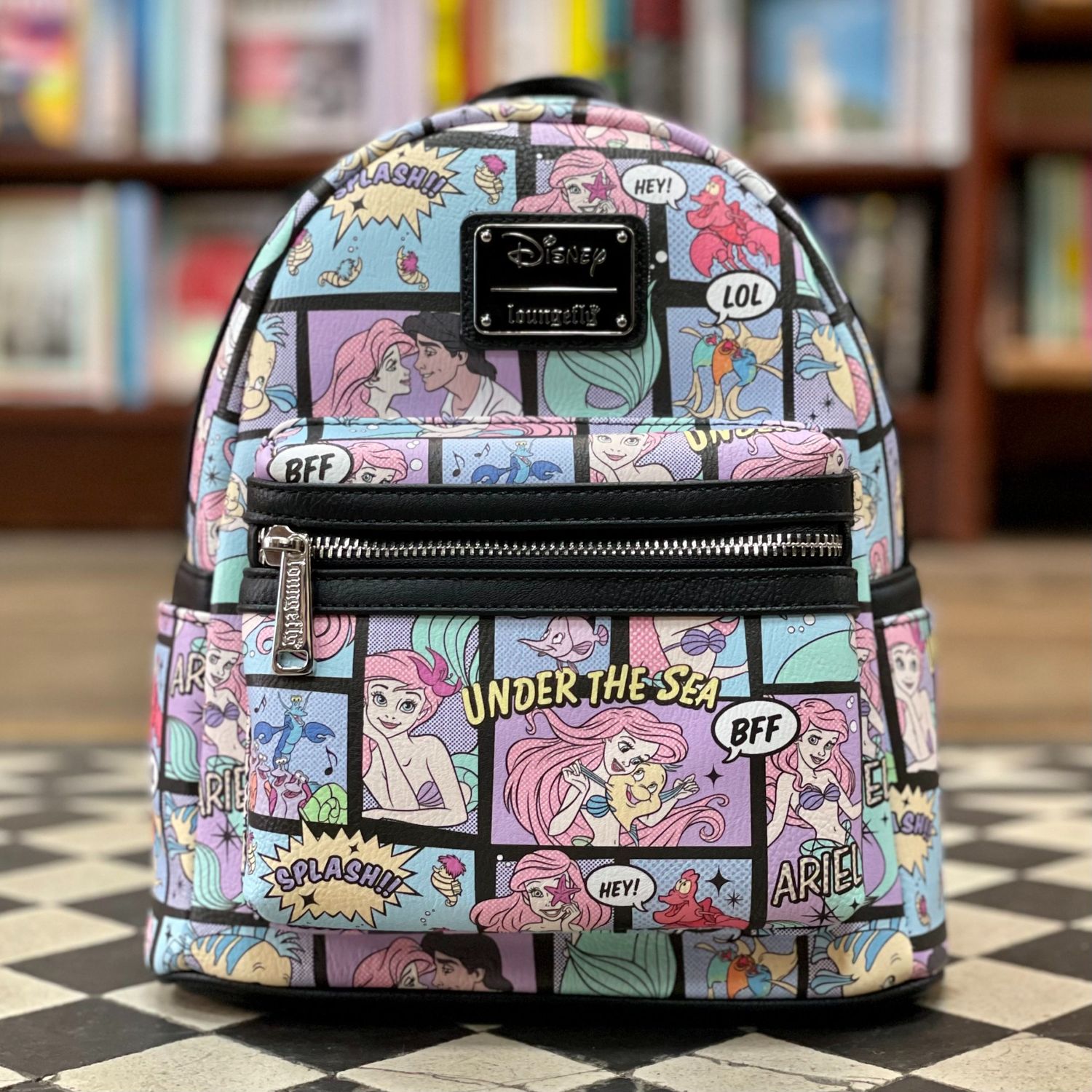 Bolsa Mochila La Sirenita Comic