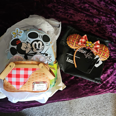 Mochila Minnie Mickey Picnic Exclusiva