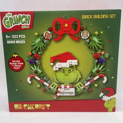 Corona Grinch de Bloques