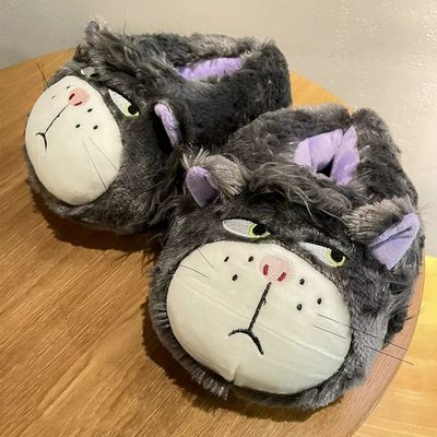 Pantuflas Gato Cenicienta Lucifer