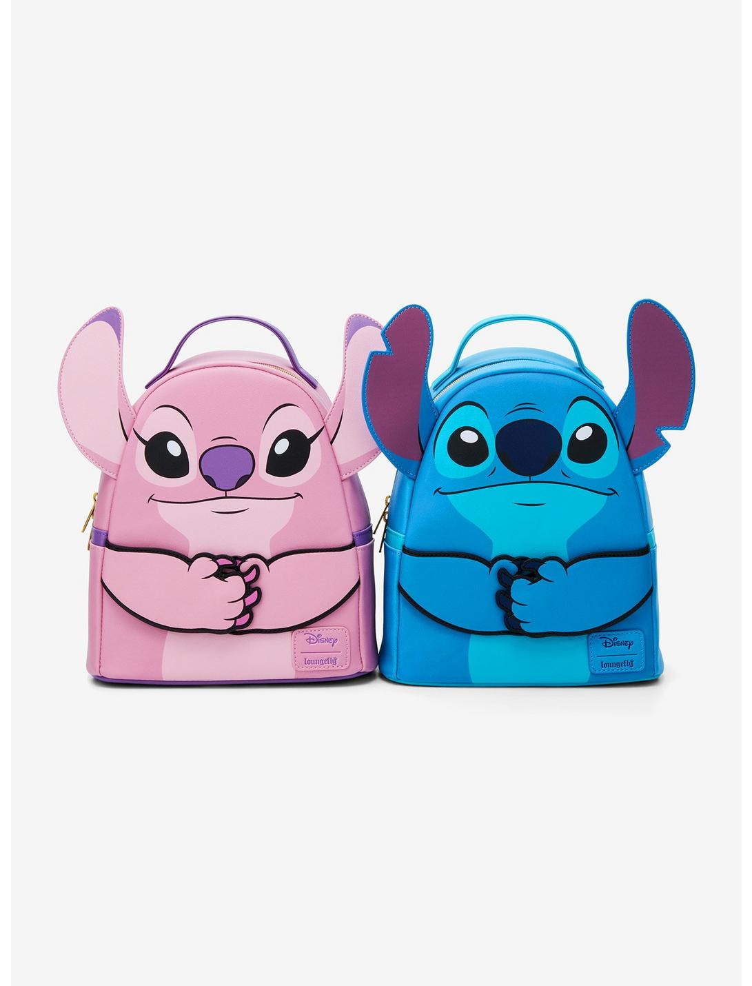 Bolsa Mochila Stich y Angel