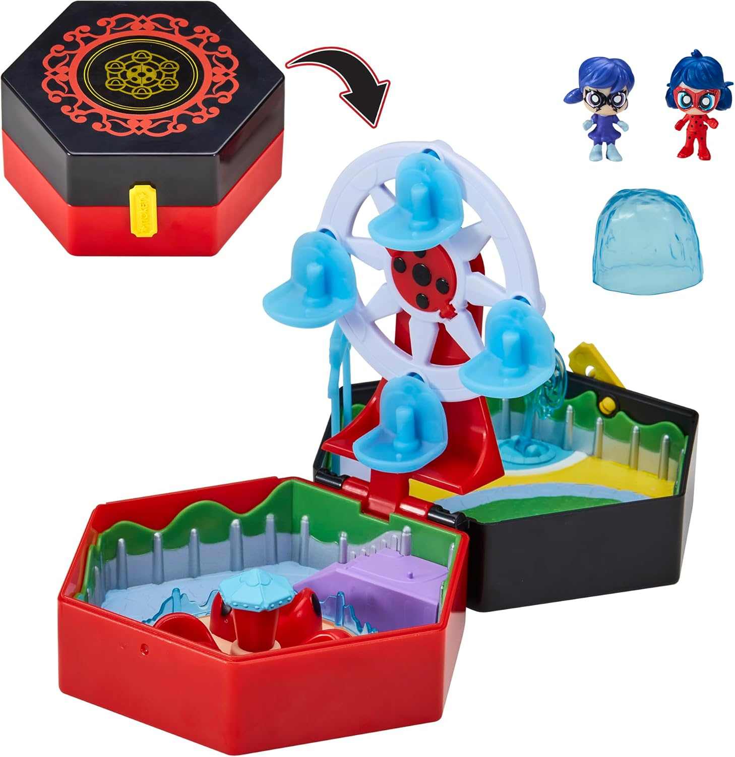 Juego Polly Pocket Miraculous Ladybug