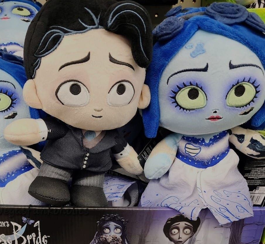 Peluches Emily y Victor