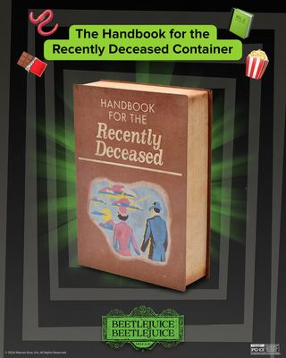 Beetlejuice Contenedor Libro de los Fallecidos