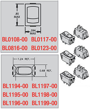 SWITCH - ROCKER TYPE