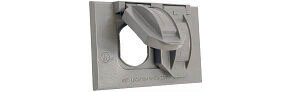 COVER - SINGLE GANG HORIZONTAL MOUNT WEATHERPROOF GFCI