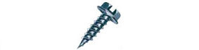 SCREWS - 1/4&quot; HEX HEAD #8 (ZINC)(50 ct)