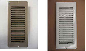 FLOOR REGISTERS - METAL