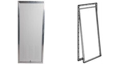 DOOR - WATER HEATER - VENTED
