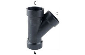 WYE - 45°  (ABS)