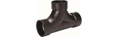 TEE - 3&quot; TWO-WAY CLEANOUT (ABS)