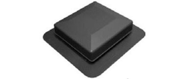 VENT - BLACK PLASTIC ROOF
