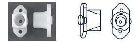 BEARING - NYLON TORQUE BAR #74 (#1774C)