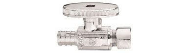 VALVE - 1/4 TURN STRAIGHT STOP (PEX)