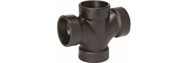 TEE - DOUBLE SANITARY (ABS)