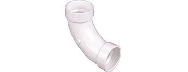 ELBOW - 90° LONG TURN (PVC)
