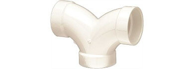 ELBOW - 1-1/2&quot; DOUBLE (PVC)