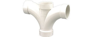WYE - 2&quot; x 1-1/2&quot; x 1-1/2&quot; x 1-1/2&quot; DOUBLE (PVC)