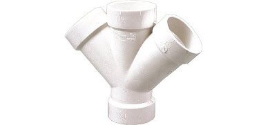 WYE - DOUBLE (PVC)