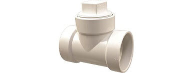 TEE - CLEANOUT PLUG (PVC)