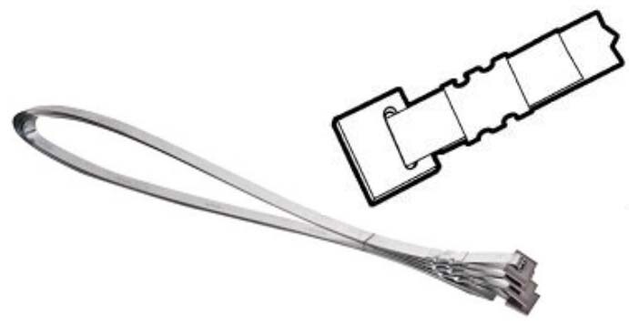 SINGLE BUCKLE w/STRAP