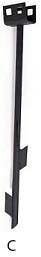 ANCHOR - BARBED, Size: (C) 24&quot; L, 3/4&quot; rod w/Swivel Head 120026