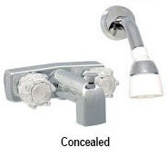 DIVERTER - 4&quot; TUB &amp; SHOWER (Phoenix), RISER: Concealed (4812-I) 24-1070