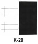 FILTER AND RETAINER KIT (1/4&quot; x 19&quot; x 36&quot;) Two Retainers
