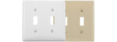 PLATE - DOUBLE SWITCH
