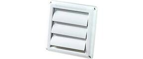 VENT HOOD 4&quot; WHITE
