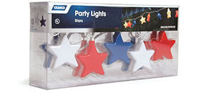 PARTY LIGHTS - STARS (CAMCO)