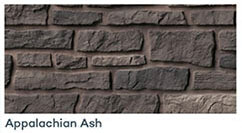 TANDO PANEL - CREEK LEDGESTONE (Box of 10), Color: Appalachian Ash