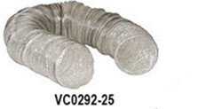 FLEX DUCT / NYLON TIE, Flex Duct/Tie: (25&#39; length, 7&quot; dia.) VC0292-25