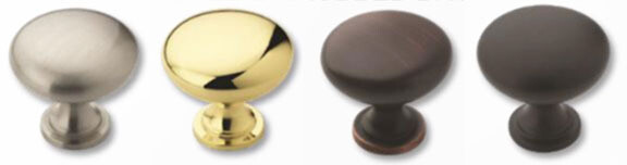 KNOB - 1-1/4&quot; CABINET w/SCREW