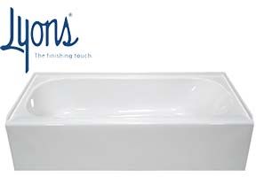 BATH TUBS (54&quot;W x 27&quot;D x 16&quot;H) (Lyons)