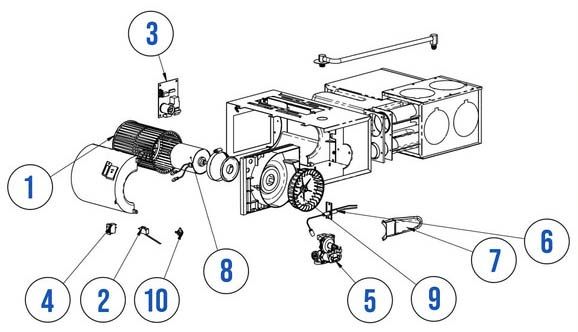 DOMETIC (HYDROFLAME) 8531-IV