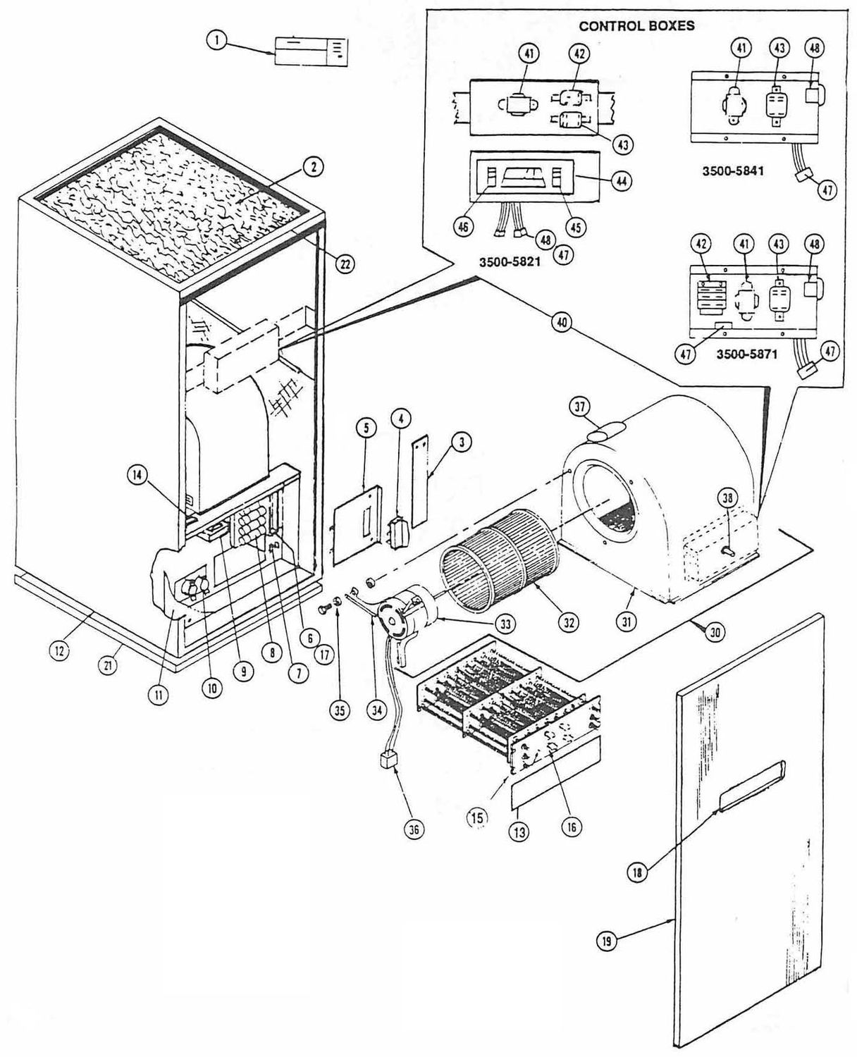 Coleman 3500 Furnace Diagram