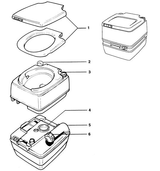 PORTA POTTI 345 Diagram