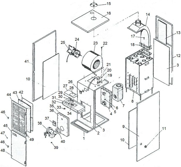 MOC/MGC Furnace Diagram