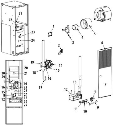 MG2R Furnace Diagram