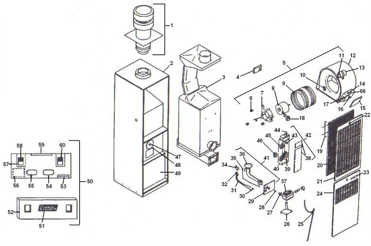 PRESIDENTIAL II Furnace Diagram