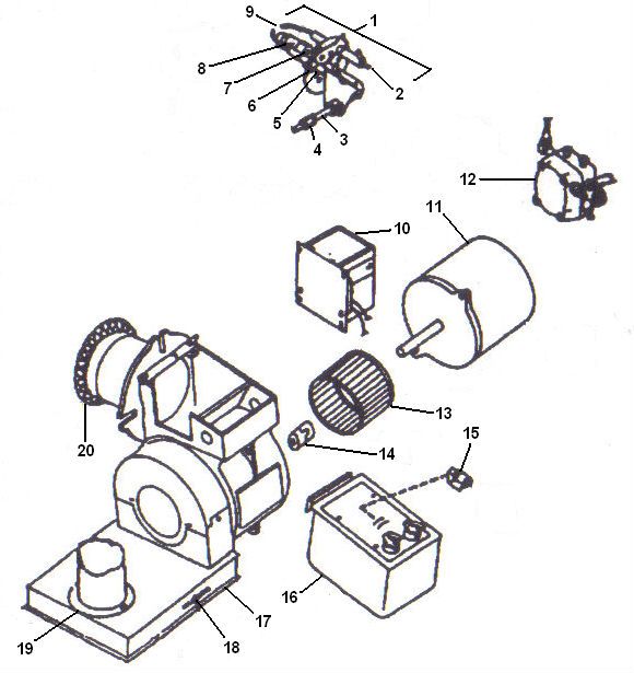PRESIDENTIAL OIL GUN Diagram